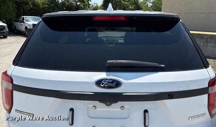 image for item EU0048 2017 Ford Explorer Police Interceptor SUV