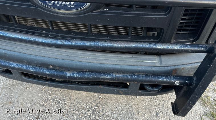 image for item EU0054 2008 Ford F350 Super Duty Crew Cab dump bed pickup truck