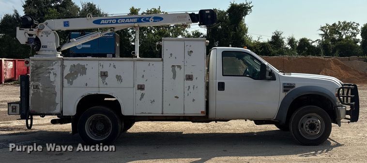 image for item EU0055 2009 Ford F550 utility / service truck