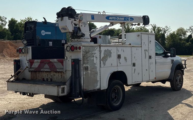 image for item EU0055 2009 Ford F550 utility / service truck