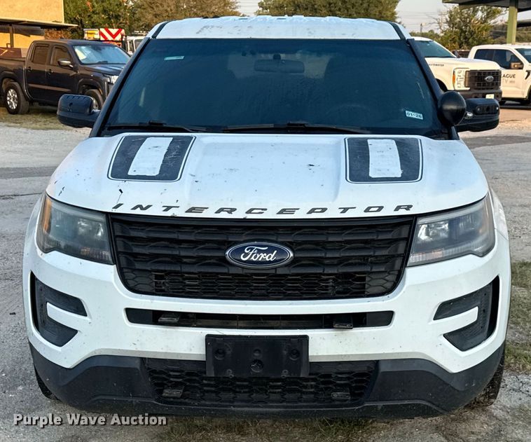 image for item EU0057 2017 Ford Explorer Police Interceptor SUV