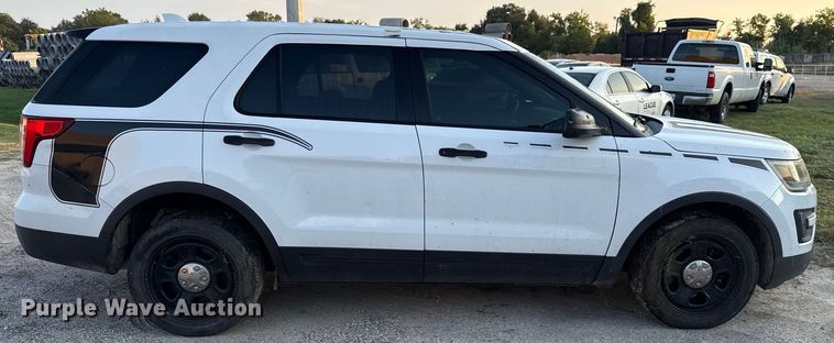 image for item EU0057 2017 Ford Explorer Police Interceptor SUV