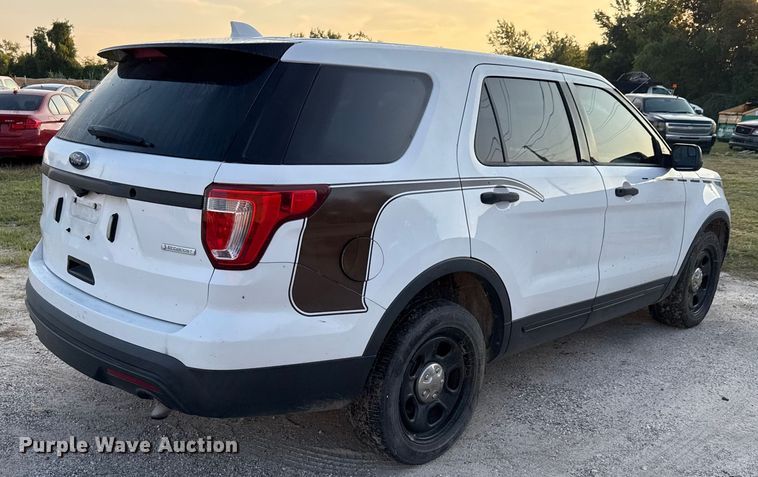 image for item EU0057 2017 Ford Explorer Police Interceptor SUV