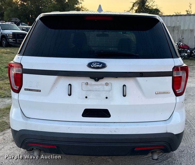 image for item EU0057 2017 Ford Explorer Police Interceptor SUV