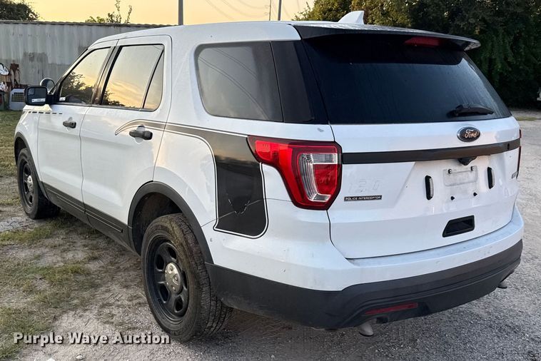 image for item EU0057 2017 Ford Explorer Police Interceptor SUV