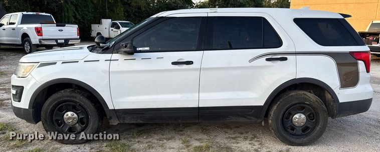 image for item EU0057 2017 Ford Explorer Police Interceptor SUV