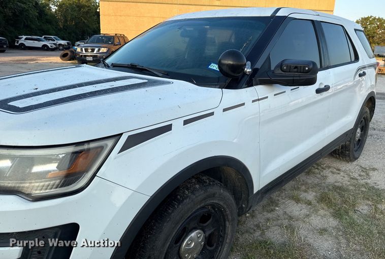 image for item EU0057 2017 Ford Explorer Police Interceptor SUV