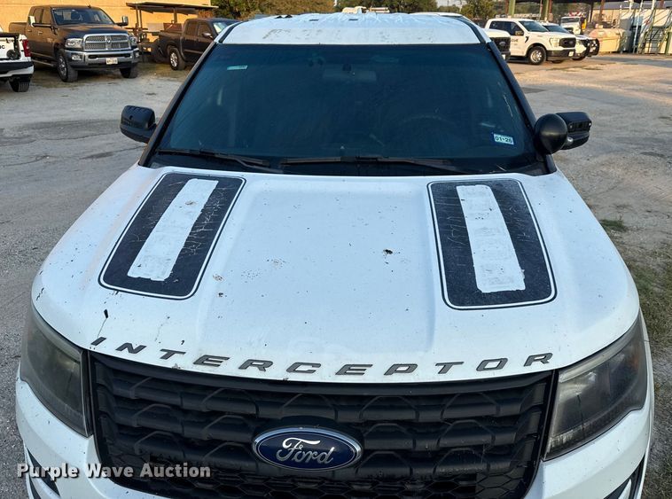 image for item EU0057 2017 Ford Explorer Police Interceptor SUV