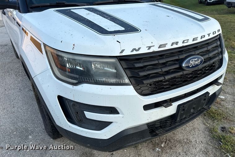 image for item EU0057 2017 Ford Explorer Police Interceptor SUV