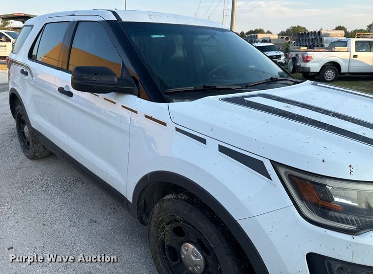 image for item EU0057 2017 Ford Explorer Police Interceptor SUV