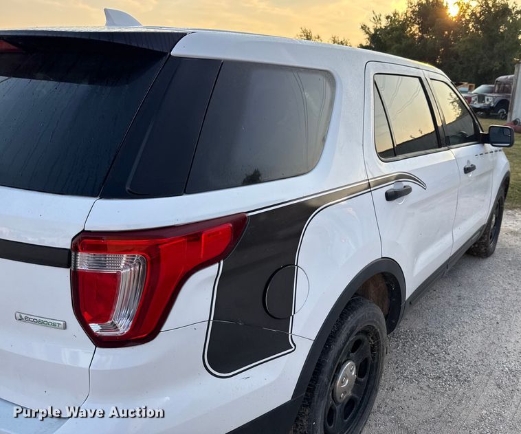 image for item EU0057 2017 Ford Explorer Police Interceptor SUV