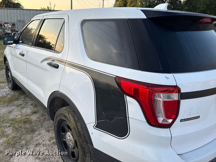 image for item EU0057 2017 Ford Explorer Police Interceptor SUV