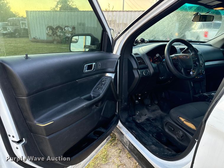 image for item EU0057 2017 Ford Explorer Police Interceptor SUV