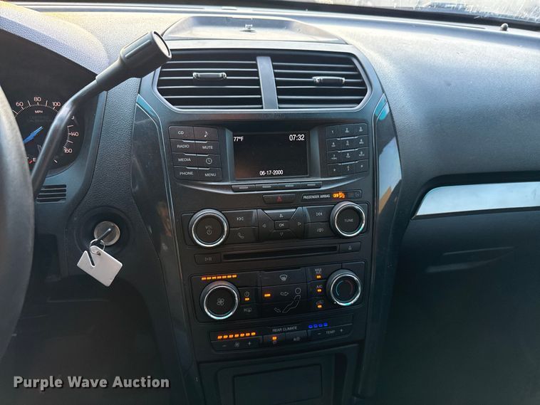 image for item EU0057 2017 Ford Explorer Police Interceptor SUV