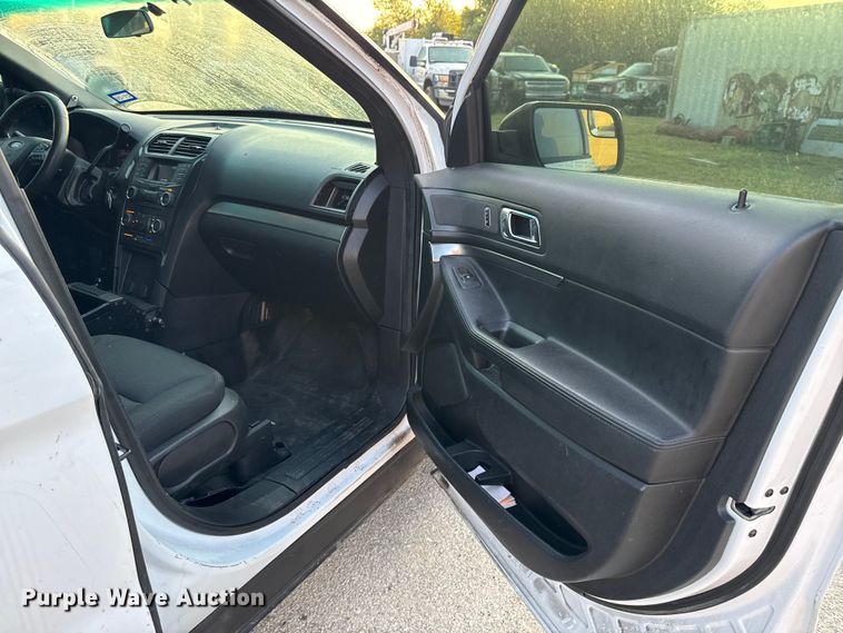 image for item EU0057 2017 Ford Explorer Police Interceptor SUV