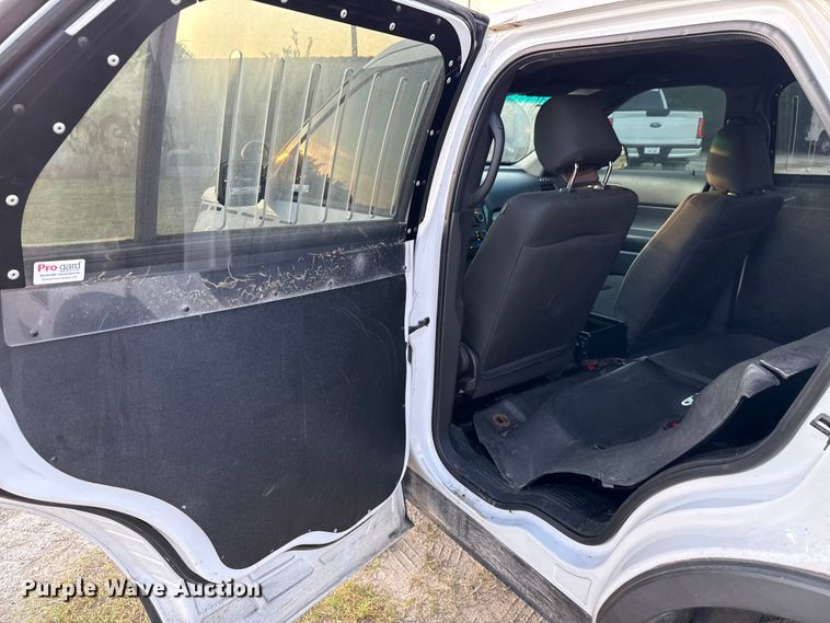 image for item EU0057 2017 Ford Explorer Police Interceptor SUV