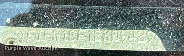 image for item EU0058 2014 Ford F150 SuperCrew pickup truck