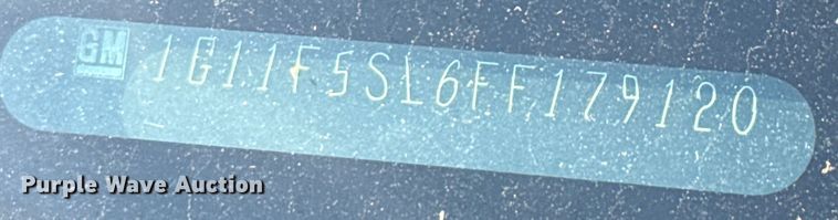 image for item EU0060 2015 Chevrolet Malibu 