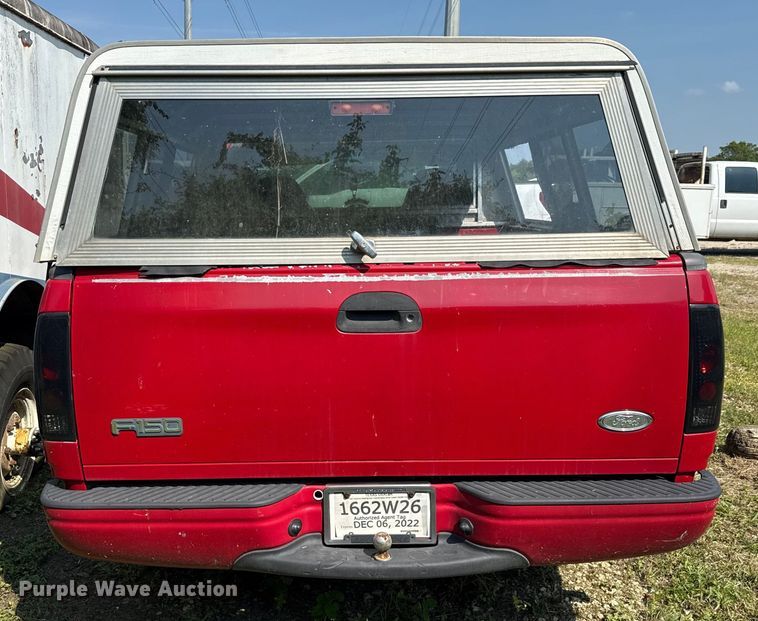 image for item EU0062 2002 Ford F150 pickup truck