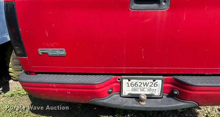 image for item EU0062 2002 Ford F150 pickup truck