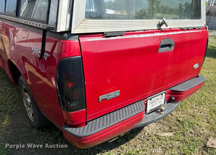 image for item EU0062 2002 Ford F150 pickup truck