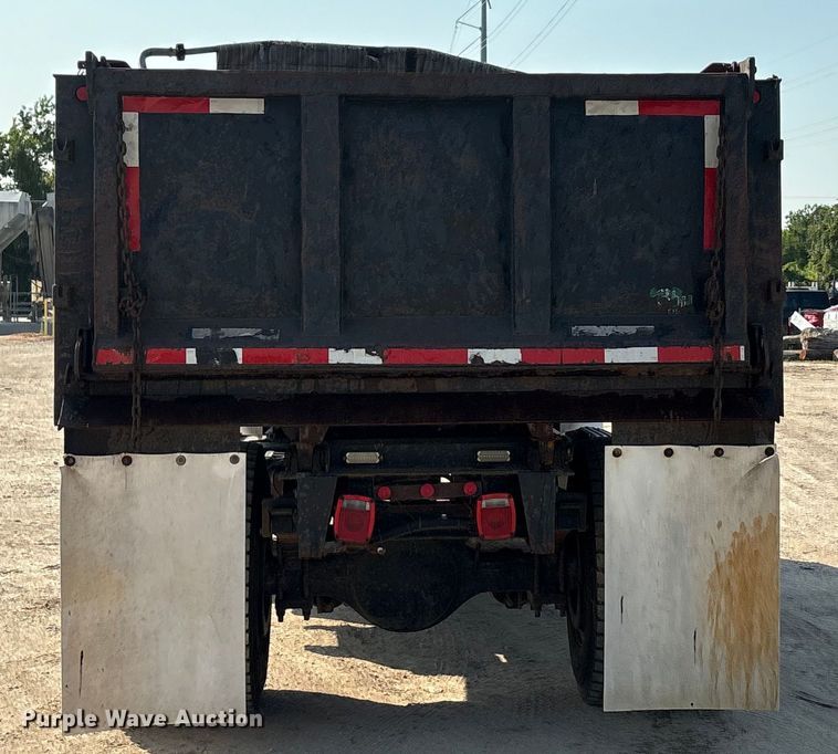 image for item EU0063 2009 Ford F750 dump truck