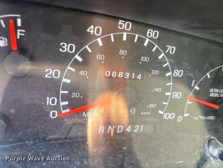 image for item EU0063 2009 Ford F750 dump truck