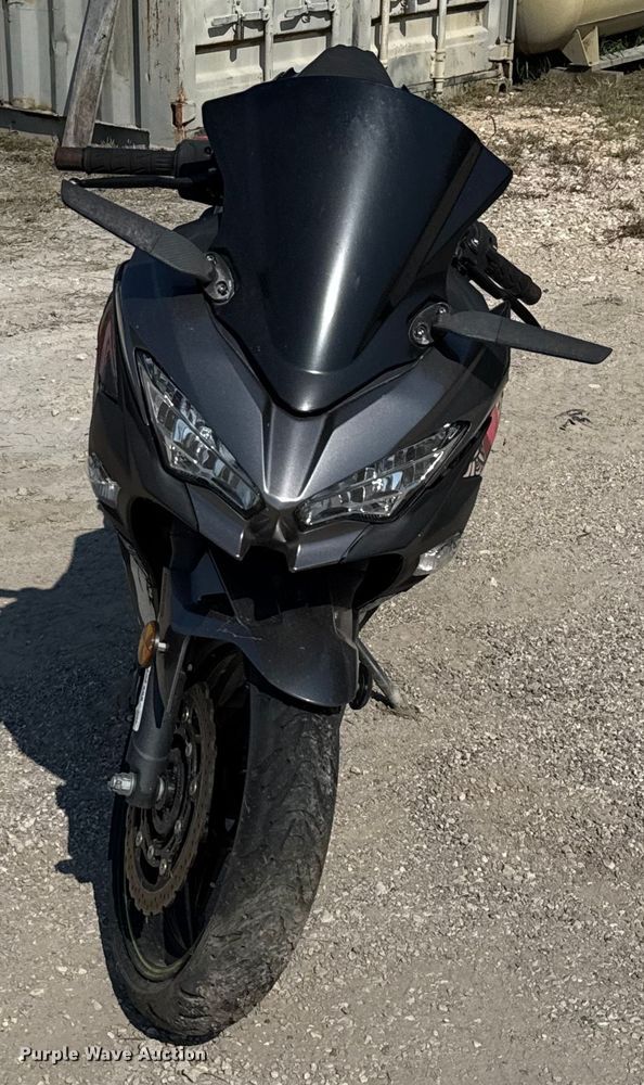 image for item EU0066 2021 Kawasaki EX400 Ninja motorcycle