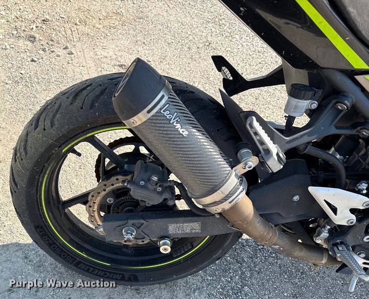 image for item EU0066 2021 Kawasaki EX400 Ninja motorcycle