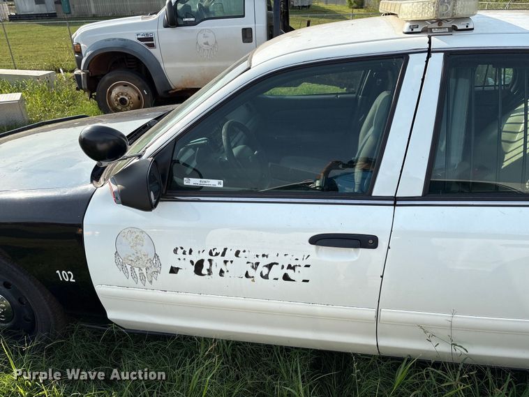 image for item EU3677 2010 Ford Crown Victoria Police Interceptor 
