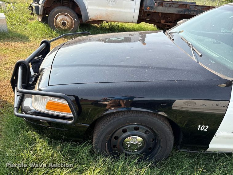 image for item EU3677 2010 Ford Crown Victoria Police Interceptor 