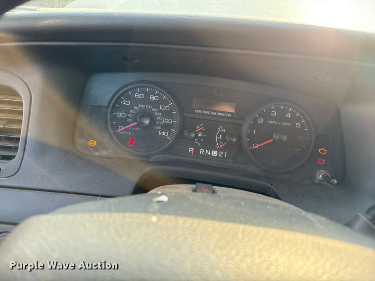 image for item EU3677 2010 Ford Crown Victoria Police Interceptor 