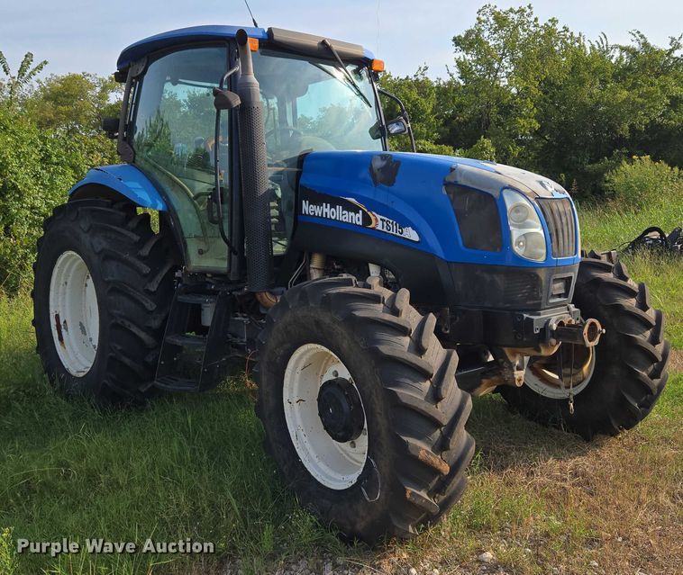 image for item EU3681 2006 New Holland TS115A MFWD tractor
