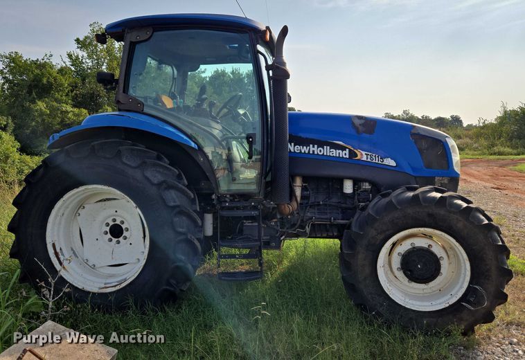 image for item EU3681 2006 New Holland TS115A MFWD tractor