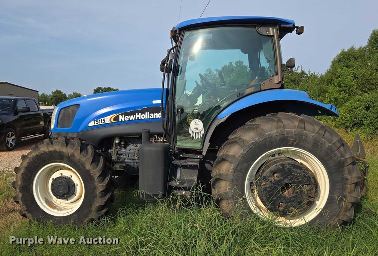 image for item EU3681 2006 New Holland TS115A MFWD tractor