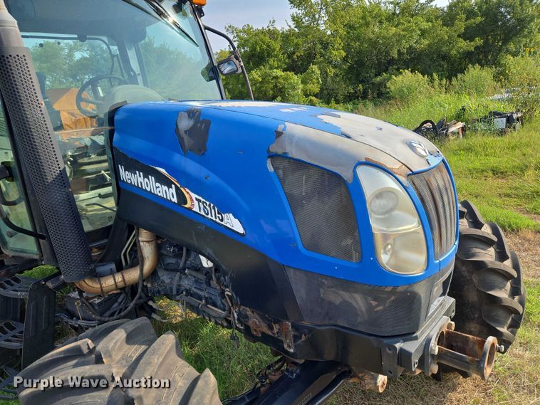 image for item EU3681 2006 New Holland TS115A MFWD tractor