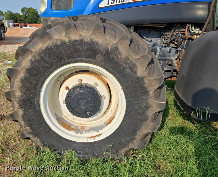 image for item EU3681 2006 New Holland TS115A MFWD tractor