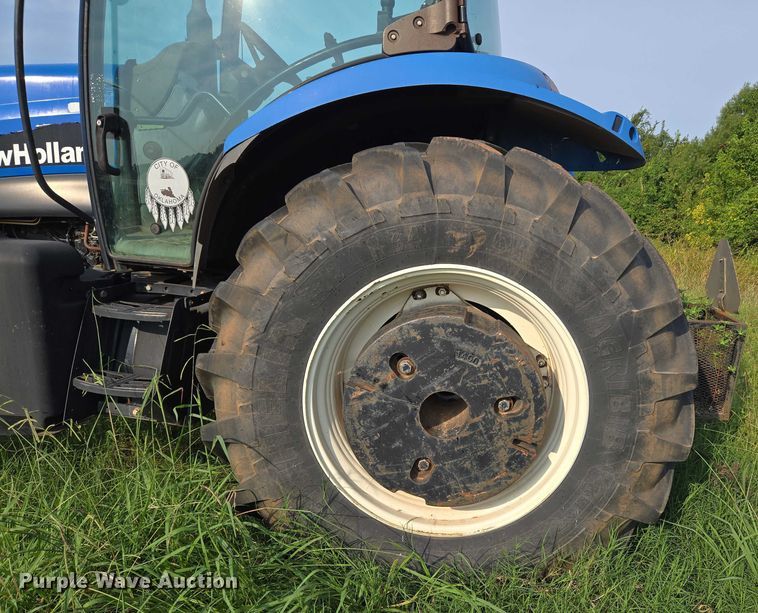 image for item EU3681 2006 New Holland TS115A MFWD tractor