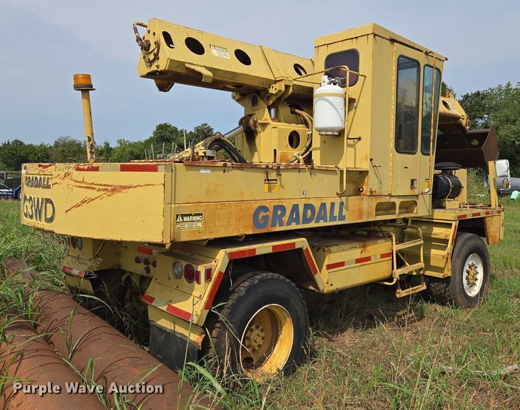 image for item EU3683 1996 Gradall G3WD wheeled excavator
