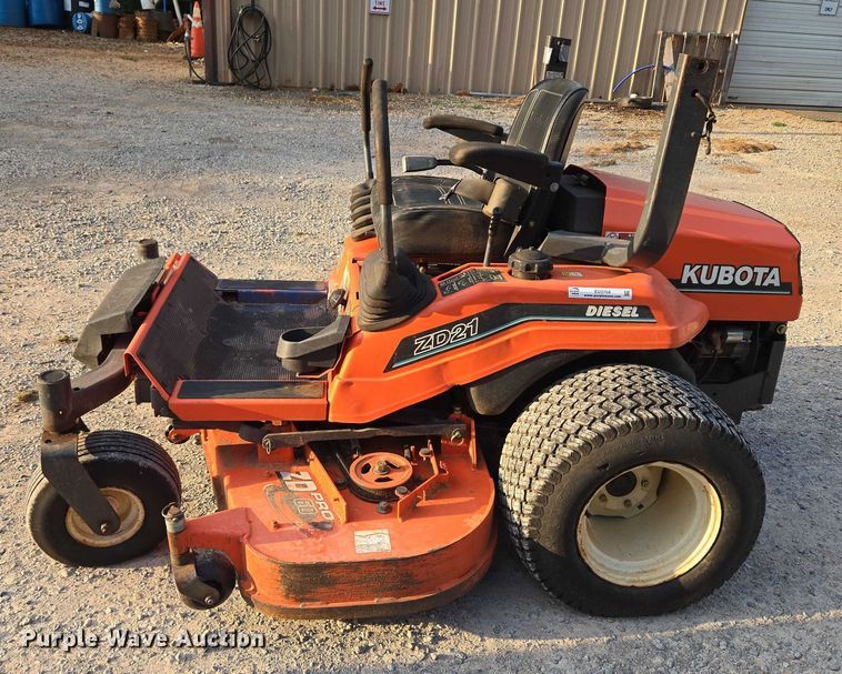 image for item EU3704 Kubota ZD21F-60P ZTR lawn mower