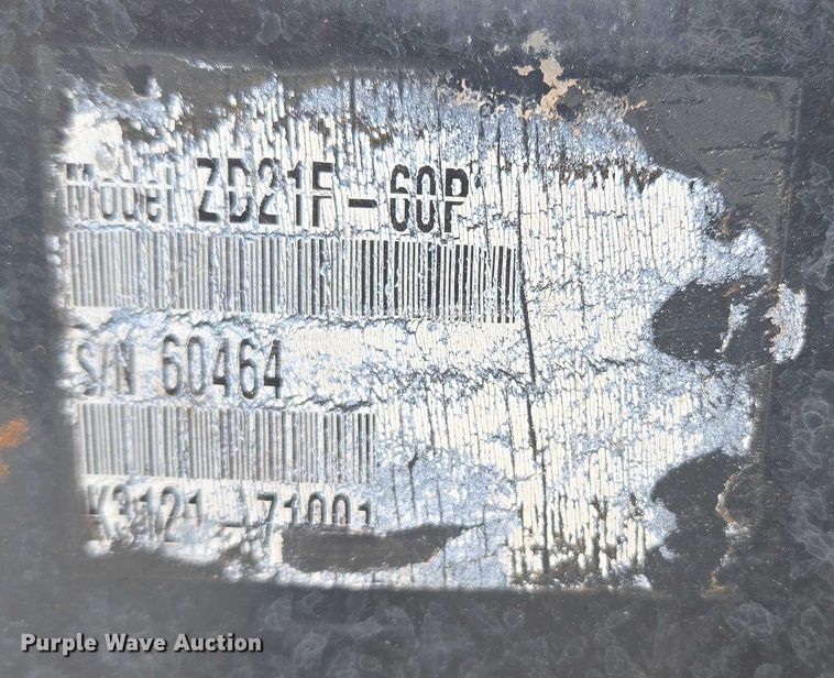 image for item EU3704 Kubota ZD21F-60P ZTR lawn mower