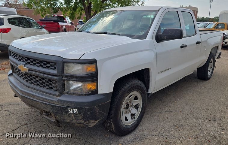 image for item EU3712 2015 Chevrolet Silverado 1500 Double Cab pickup truck