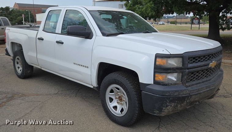 image for item EU3712 2015 Chevrolet Silverado 1500 Double Cab pickup truck