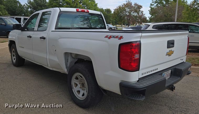 image for item EU3712 2015 Chevrolet Silverado 1500 Double Cab pickup truck