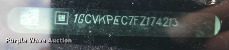 image for item EU3712 2015 Chevrolet Silverado 1500 Double Cab pickup truck