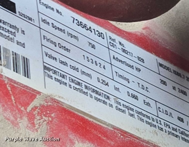 image for item EU4589 2015 Freightliner Business Class M2 street sweeper truck