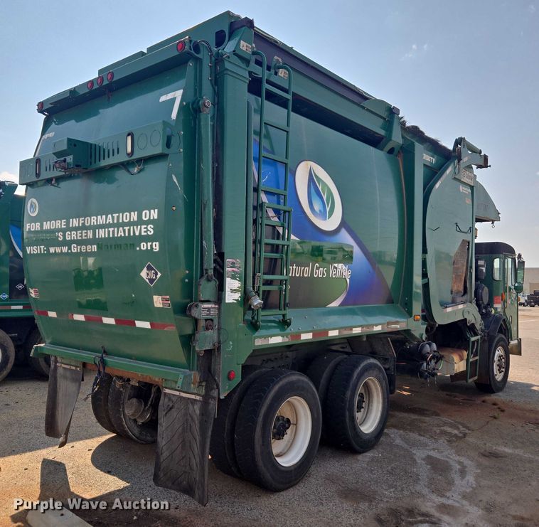 image for item EU4599 2016 Peterbilt 320 refuse truck