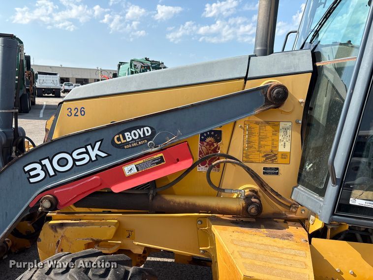 image for item EU4600 2015 John Deere 310SK backhoe