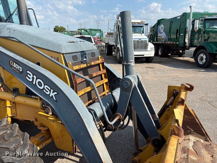 image for item EU4600 2015 John Deere 310SK backhoe