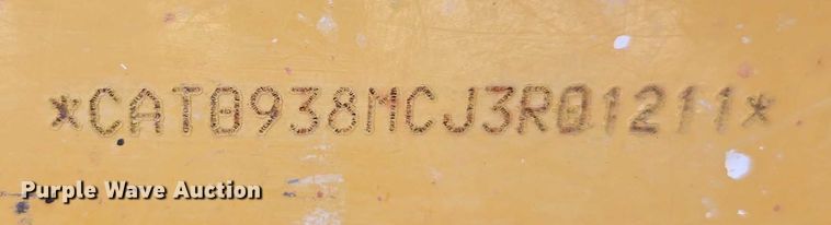 image for item EU4602 2016 Caterpillar 938M  wheel loader